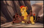  anal animal_genitalia anus balls border cub cum disney duo feline feral kaion kion kovu lion lying male mammal penetration penis quadruped sex smile story story_in_description the_lion_guard the_lion_king young 