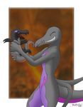  female kadesfy lizard nintendo pok&eacute;mon reptile salandit salazzle scalie video_games 