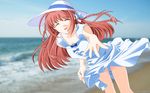  beach hat highres kimi_ga_nozomu_eien long_hair supersonicdarky suzumiya_haruka 