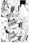  &lt;3 anthro black_and_white blush canine clothed clothing comic doujinshi english_text eyelashes eyes_closed fellatio female fox fully_clothed fur hair hi_res human human_on_anthro interspecies kemono licking long_hair male male/female mammal monochrome nude open_mouth oral penis penis_lick precum ricosye saliva sex shadow shocked sniffing snout steam sweat text tongue tongue_out 