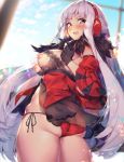  ass erect_nipples forever_7th_capital headphones pantsu shennai_misha string_panties 