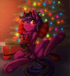  2016 animal_genitalia animal_penis blush christmas equine_penis fan_character feral friendship_is_magic holidays howlart male my_little_pony penis solo 