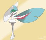  bladed_arms cama-papa-daypon humanoid mega_evolution mega_gallade nintendo pok&eacute;mon pseudo_clothing red_eyes video_games white_body 