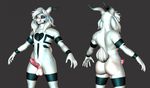  &lt;3 2016 3d_(artwork) anthro asriel_dreemurr balls butt caprine digital_media_(artwork) dogson front_view fur goat god_of_hyperdeath male mammal markings model_sheet nude penis solo undertale unfinished video_games white_fur 