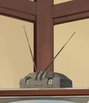  chou-10cm-hou-chan commentary indoors kantai_collection machinery no_humans nonco radio radio_antenna table 