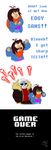  animated_skeleton bone child coat comic english_text gold_(metal) gold_tooth human humor mammal protagonist_(undertale) sans_(undertale) scarf skeleton stripes tc-96 text undead undertale video_games young 