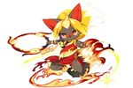  artist_request blonde_hair chinese_clothes fox furry kishibe long_hair red_eyes 