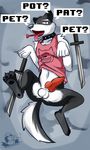  ? anthro balls bone butt canine claws clothed clothing collar dog doggo english_text erection knot looking_at_viewer lying male mammal melee_weapon navel on_back open_mouth outside pawpads paws penis question sharp_claws sharp_teeth shirt smile snow solo spread_legs spreading sword teeth text toe_claws tongue tongue_out undertale ventkazemaru video_games weapon 
