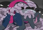  balls crossgender cum drooling ejaculation forced goo lizard male male/male muk nintendo penetration penis pok&eacute;mon rape reptile salazzle saliva samaraka scalie slime sweat tears tentacles tongue uncut video_games 