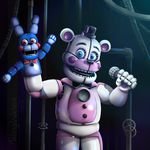  2016 animatronic bear fallingwaterx five_nights_at_freddy&#039;s funtime_freddy_(fnafsl) lagomorph machine mammal puppet_bonnie_(fnafsl) rabbit robot sister_location video_games 