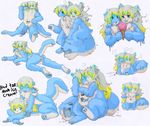  anthro balls canine conjoined dessert dragon food horn ice_cream kissing male mammal merging multi_head multi_mouth multi_tongue paws penis ramzryu simple_background tongue tongue_out transformation 