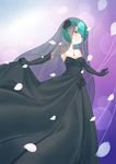  alternate_color alternate_species aquamarine-39 armpits blue_hair blush breasts bride broach clothing dress female flower gardevoir gloves hair hair_over_eye human humanized jewelry looking_at_viewer mammal necklace nintendo personification plant pok&eacute;mon red_eyes shiny smile solo veil video_games wedding_dress 