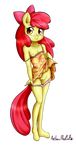  2016 alpha_channel anibaruthecat anthro anthrofied apple_bloom_(mlp) clothed clothing cub earth_pony equine female friendship_is_magic hair hair_bow hair_ribbon hi_res horse long_hair mammal my_little_pony nipples panties pony pussy ribbons simple_background solo transparent_background underwear young 