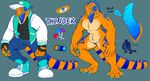 animal_genitalia anthro blue_penis candy candychameleon clothed clothing erection food genital_slit iguana lizard lollipop looking_at_viewer male model_sheet muscular nude penis reptile scalie slit solo standing 