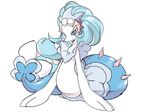  animal full_body no_humans pokemon seal simple_background solo white_background 