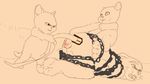  ballbusting balls belt cat chain cock_and_ball_torture dreamworks feline gonzalo_(character) male mammal nude pain puss_in_boots sir_timotao_montenegro_iii_(character) tears the_three_diablos unknown_artist young 