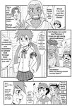  comic gouguru mao_(pokemon) monochrome pokemon satoshi_(pokemon) translated 