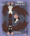  anthro bakari bat featureless_crotch fur male mammal model_sheet solo standing wings 