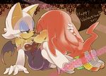  bone_(artist) clothed clothing female knuckles_the_echidna male rouge_the_bat sonic_(series) text 