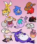  ambiguous_gender amy_rose big_the_cat blaze_the_cat cute feekaboo female knuckles_the_echidna male miles_prower rouge_the_bat shadow_the_hedgehog silver_the_hedgehog sonic_(series) sonic_the_hedgehog vanilla_the_rabbit 