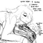  2018 5_fingers anthro bed bedroom black_and_white boss_lamb_(hladilnik) breasts caprine comic dialogue digital_drawing_(artwork) digital_media_(artwork) duo english_text equine female hair half-closed_eyes hladilnik inside interspecies long_hair lying male male/female mammal mane_hair mature_female mature_male monochrome nude open_mouth pillow plantigrade sheep side_view simple_background sketch text white_background zebra zebra_dad_(hladilnik) 