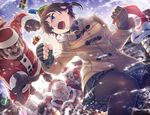  blood christmas eyepatch itou_(onnsokutassha) megane pantyhose 