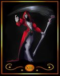  card death fortune_telling grim grimreaper male reaper_(disambiguation) skull tarot tarot_card undeadkitty13 