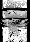  comic deco_(geigeki_honey) greyscale highres kantai_collection long_hair monochrome translation_request 