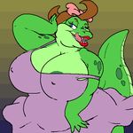  alligator big_boo big_breasts breasts chubby crocodile dress female huge_breasts obese overweight reptile scalie solo tiny_toon_adventures vdisco 