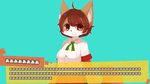  brown_eyes brown_hair chipar dog furry japanese short_hair translation_request 