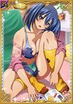  00s 1girl bashoku_youjou breasts card_(medium) female ikkitousen large_breasts long_hair looking_at_viewer smile twintails 