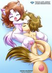 2016 angel_(little_tails) bbmbbf butt cat chani_(little_tails) clitoris cunnilingus feline female flat_chested gradient_background holding_ears holding_head little_tails looking_pleasured male male/female mammal oral orgasm palcomix patreon pussy sex simple_background vaginal 