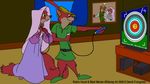  archery canine david_frangioso disney fox maid_marian mammal nintendo robin_hood robin_hood_(disney) video_games wii 