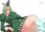  breasts commentary_request ghost_tail hat highres large_breasts multiple_girls sekiyu_(spartan) soga_no_tojiko solo_focus tate_eboshi thick_thighs thighs touhou toyosatomimi_no_miko 