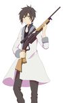  black_hair coat jude_mathis pants rifle short_hair sniper_rifle tales_of_(series) tales_of_xillia tales_of_xillia_2 weapon yellow_eyes 