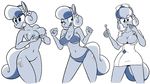  anthro big_breasts bikini breasts cleavage clothed clothing crystal_pony_(mlp) female friendship_is_magic heart_song_(oc) my_little_pony nipples nude nurse swimsuit whatsapokemon 