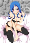  1girl blue_hair fairy_tail female juvia_loxar solo 