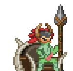  animated armor chair digital_media_(artwork) feathers flora_fauna floran helmet humanoid male melee_weapon penis pixel_(artwork) plant polearm red_feathers spear starbound throne travelling_merchant tribe video_games warlord weapon 