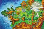  desert kalos map mountain official_art pokemon pokemon_(game) river snow 