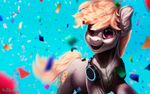  blonde_hair cutie_mark earth_pony equine fan_character feral fur grey_fur hair headphones horse mammal my_little_pony nude obpony open_mouth pony purple_eyes smile solo standing teeth tongue 