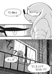  comic female gashigashi knuckles_the_echidna male mammal raining rouge_the_bat sonic_(series) text translation_request 