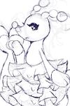  brionne cute fangs ku_kukkii looking_at_viewer mammal marine nintendo pinniped pok&eacute;mon seal sketch smile solo video_games 