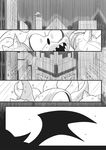  bat comic echidna female gashigashi knuckles_the_echidna male mammal monotreme raining rouge_the_bat sonic_(series) suicide surprise 