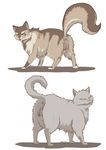  a_cat_is_fine_too alvina anus butt cat cattsun dark_souls duo feline female feral fur humanoid_pussy looking_back mammal presenting pussy simple_background sweet_shalquoir video_games white_background 