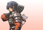  armor arrow artist_request black_hair emperor_jinmu helmet japanese_mythology male_focus quiver solo 