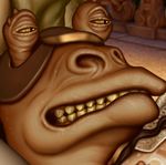  ambiguous_gender clenched_teeth gungan low_res shabby_blue solo star_wars teeth 