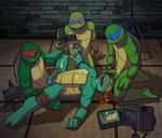  donatello leonardo michelangelo raphael teenage_mutant_hero_turtles 