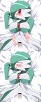  breasts censored cleavage cum cum_in_pussy gardevoir highres impregnation interspecies large_breasts penis pokemon pokephilia pussy sex 