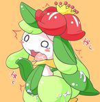  blush cum cum_in_mouth doredia lilligant pokemon tears 