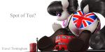  2018 beverage bus butt clothing cutie_mark dock earth_pony english_text equine female feral friendship_is_magic hi_res horse legwear macro mammal my_little_pony ncmares octavia_(mlp) panties pony rear_view smile solo tea text underwear 